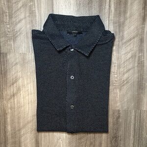 Vince Cotton Short Sleeve Button Down - Medium